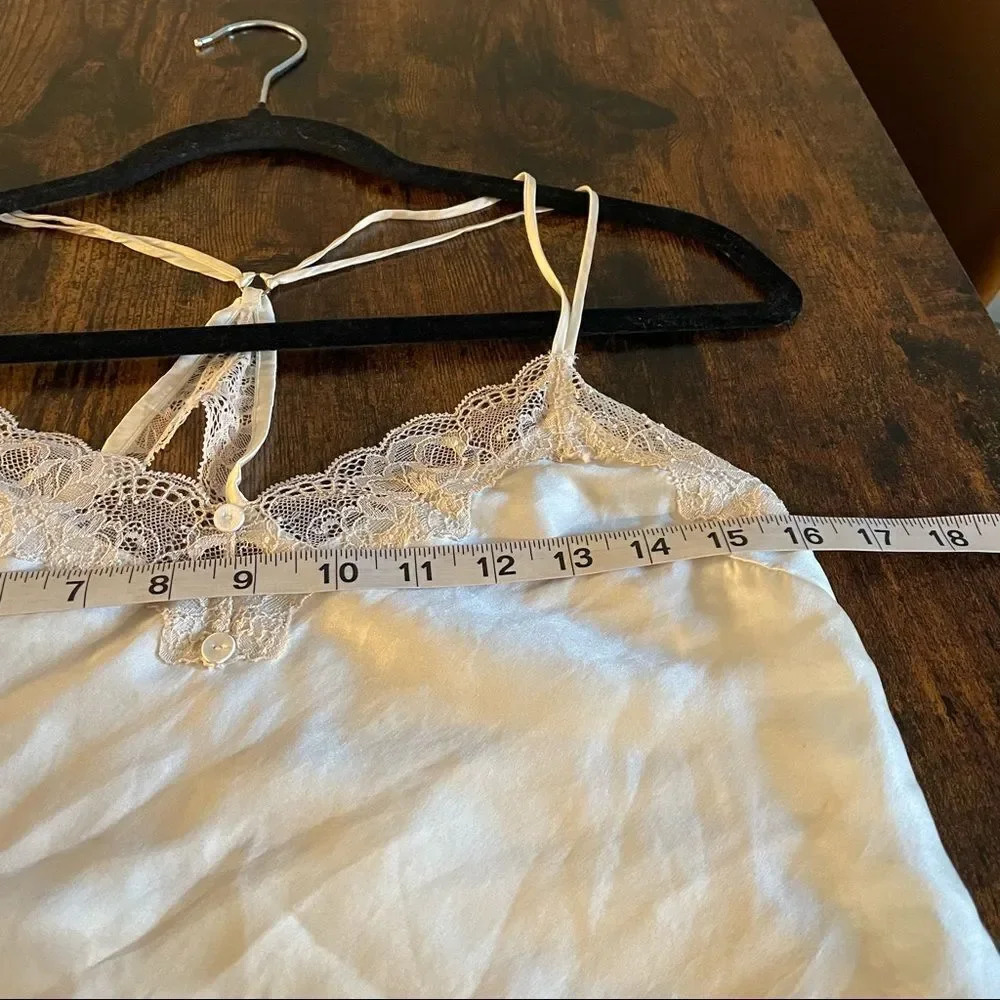 autograph clothing ivory lace trim slip top - Picture 12 of 14